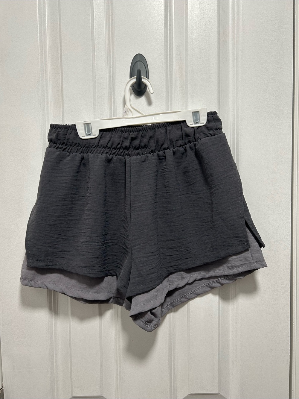 3 pack Athletic Shorts - gray, blue, pink - Picture 14 of 15